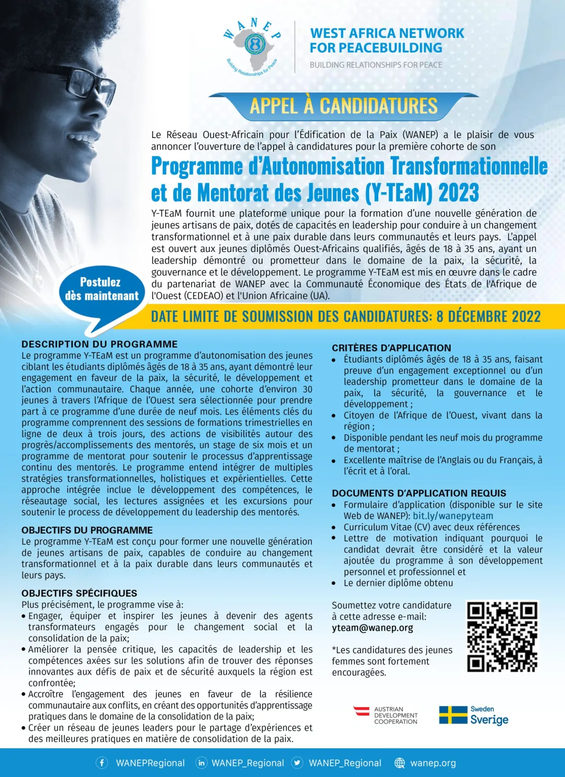 You are currently viewing Programme d’autonomisation transformationnelle et de Mentorat de Jeunes