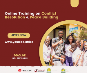 Lire la suite à propos de l’article Online Training on Conflict Resolution and Peace Building